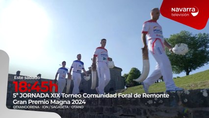 El remonte se juega el sábado, a las 18:45 horas, en Navarra Televisión