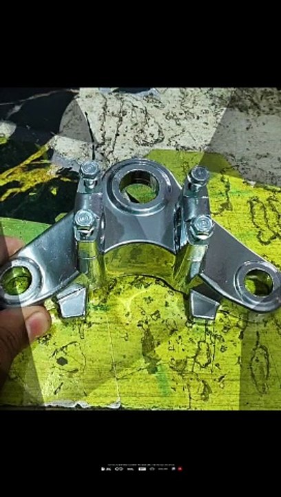 Chrome plate and u frame Cd 7o Genuine