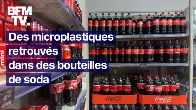Une association alerte sur la présence de microplastiques dans des bouteilles de soda