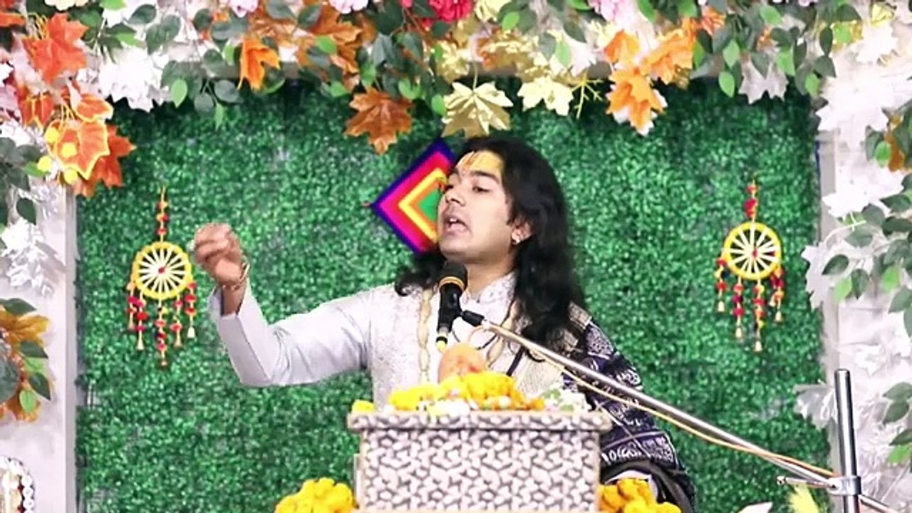 कथा सुनने का क्या उद्देश्य होना चाहिए   पूज्य विवेक जी महाराज  Balvyas Tv  Katha2024