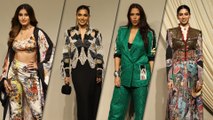 Khushi Kapoor, Rasha Thadani, Neha Dhupia & Others Dazzle At Anamika Khanna X H&M's Collab. Celebrations
