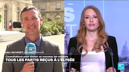 Nouveau Premier ministre français : tous les partis sont reçus à l'Elysée