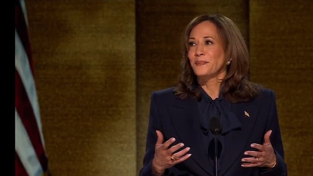 Ce qu'il faut retenir du discours de Kamala Harris, candidate démocrate investie