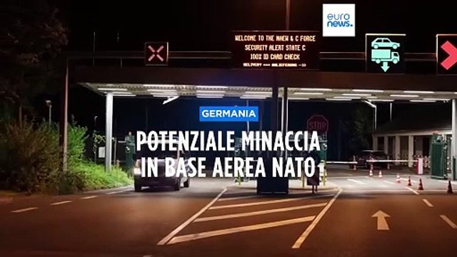 Base aerea Nato tedesca di Geilenkirchen: Potenziale minaccia , alzato il livello di sicurezza