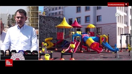 Bakan Kurum: Hedefimiz, 2025'de tüm depremzede kardeşlerimizi evlerine yerleştirmek