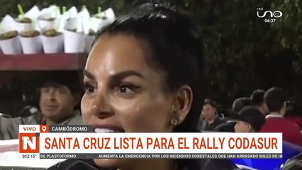scz Una paraguaya llegó a Santa Cruz para competir en el Rally Codasur