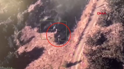 Anız yakanlara dron kamerasıyla suçüstü