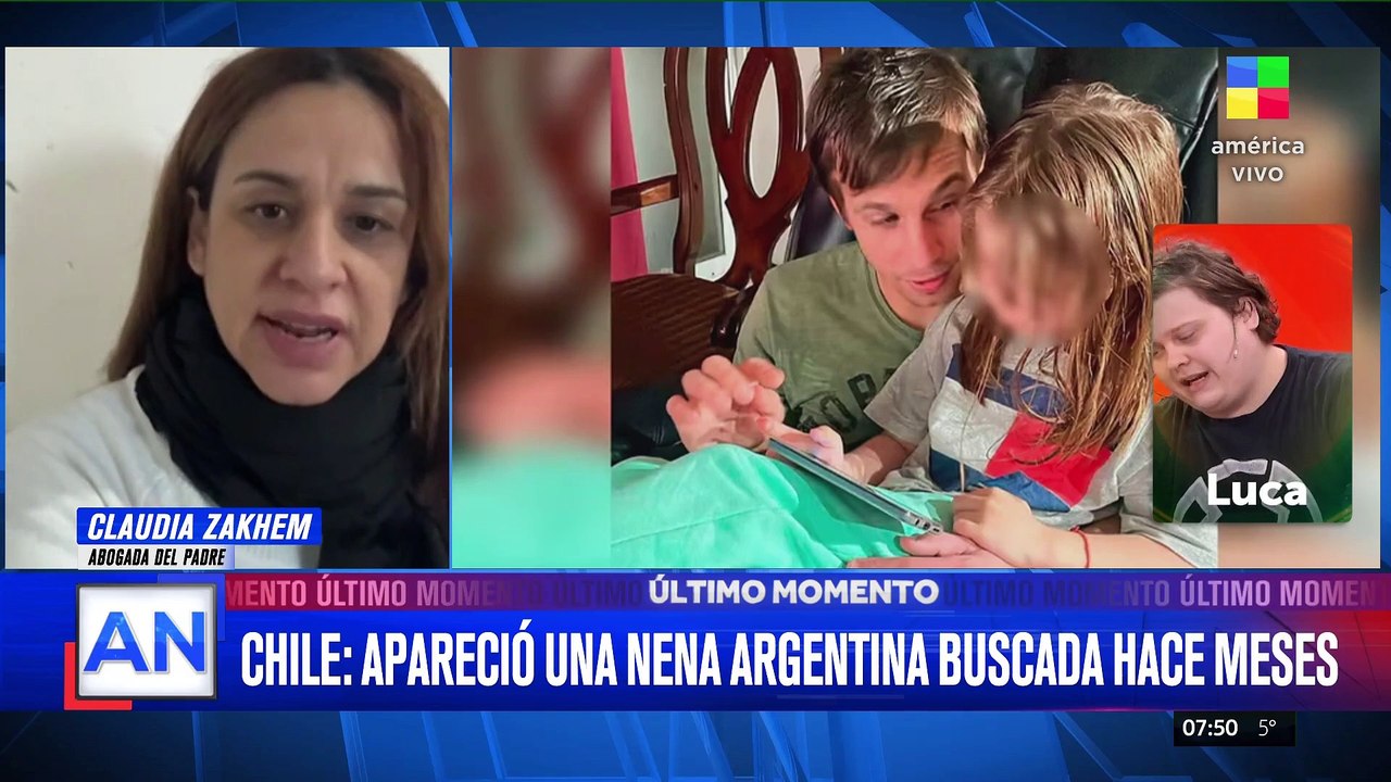 Chile: apareció una nena argentina buscada hace meses,