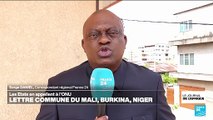 Lettre commune du Mali, Burkina Faso et Niger à l'ONU