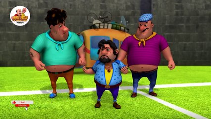 Foot Ball Match ｜ Comedy Funny Cartoon ｜ मोटू पतलू..