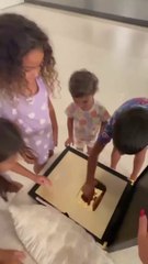 Cristiano Ronaldo: The golden button… for my golden kids