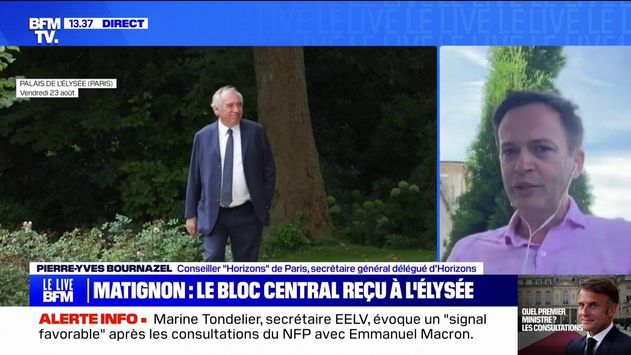 Pierre-Yves Bournazel (Horizons) assume que "le bloc central a perdu ces élections" et "ne peut pas assumer les principales responsabilités" d'un gouvernement