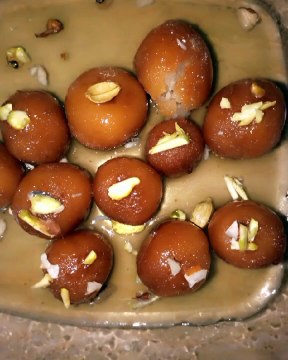 Instant Bread Ghulab Jamun Recipe|gulab jamun at home|Easy Bread gulab جموں|