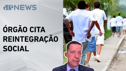 AGU defende invalidar parte de lei que limita ‘saidinha’ de presos; Trindade comenta