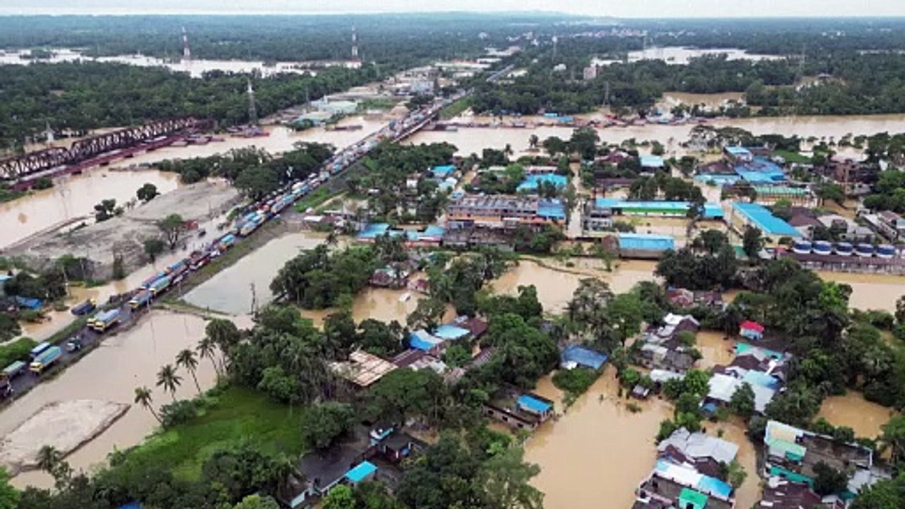 Millones de personas afectadas por las inundaciones en Bangladés