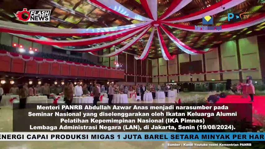 Menteri PANRB Gelorakan Pelayanan Publik Digital dalam Seminar Nasional IKA Pimnas