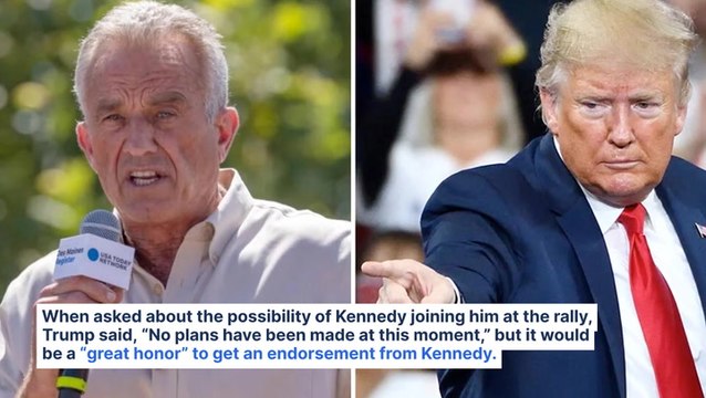 Trump Touts 'Special Guest' For Friday Arizona Rally — Will Robert Kennedy Jr Show Up?