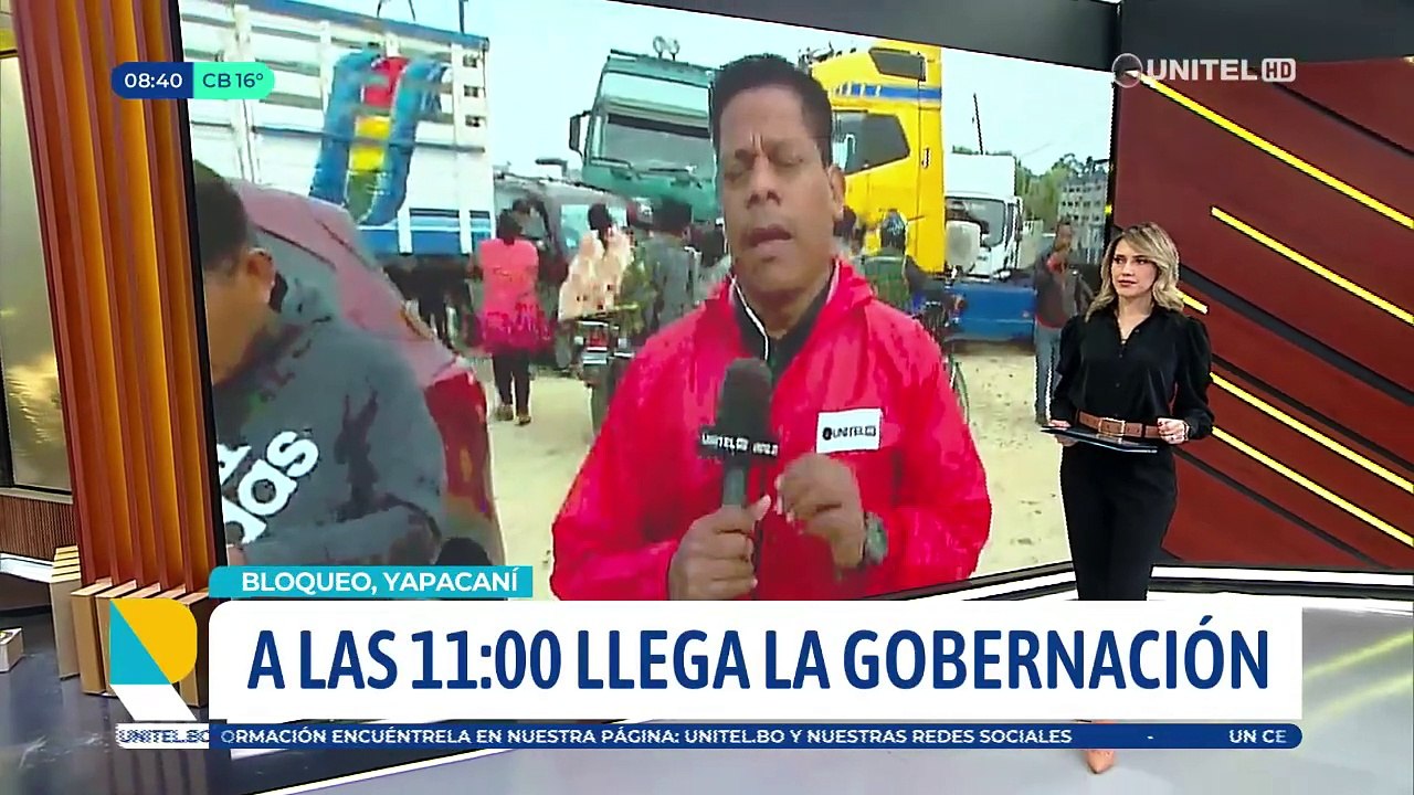 Persiste bloqueo en Yapacaní y se aguarda una reunió con la Gobernación cruceña