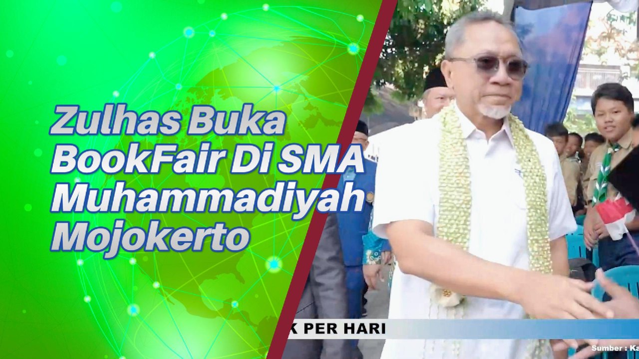 Zulhas Hadir Di Joob Fair SMA Muhammadiyah Mojokerto