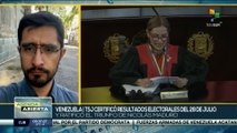 TSJ certifica la victoria del presidente Nicolás Maduro