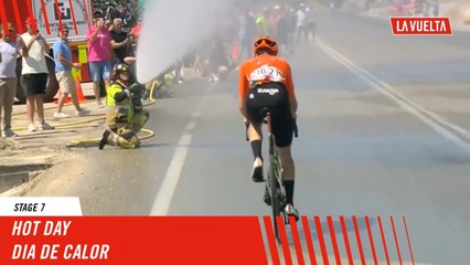 🔥 Stage 7 of La Vuelta 2024: Hot Day Action & Highlights