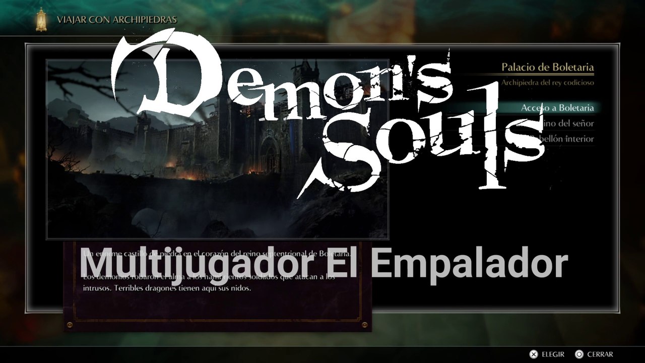 Demons Souls Multijugador El Empalador