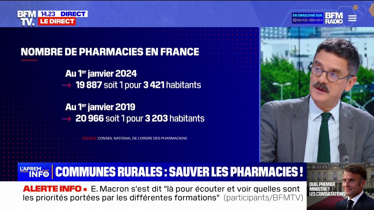 Communes rurales: six ans après la loi, un décret enfin signé pour permettre aux pharmacies d'ouvrir dans les communes de moins de 2.500 habitants