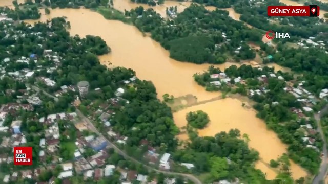 Hindistan ve Bangladeş’te sel felaketi