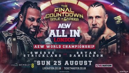 What is All Elite Wrestling? And who will win the main event? Swerve Strickland or Byran Danielson?