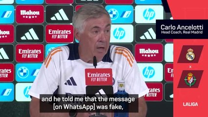 Ancelotti has no issue with Rodrygo over 'fake' WhatsApp message