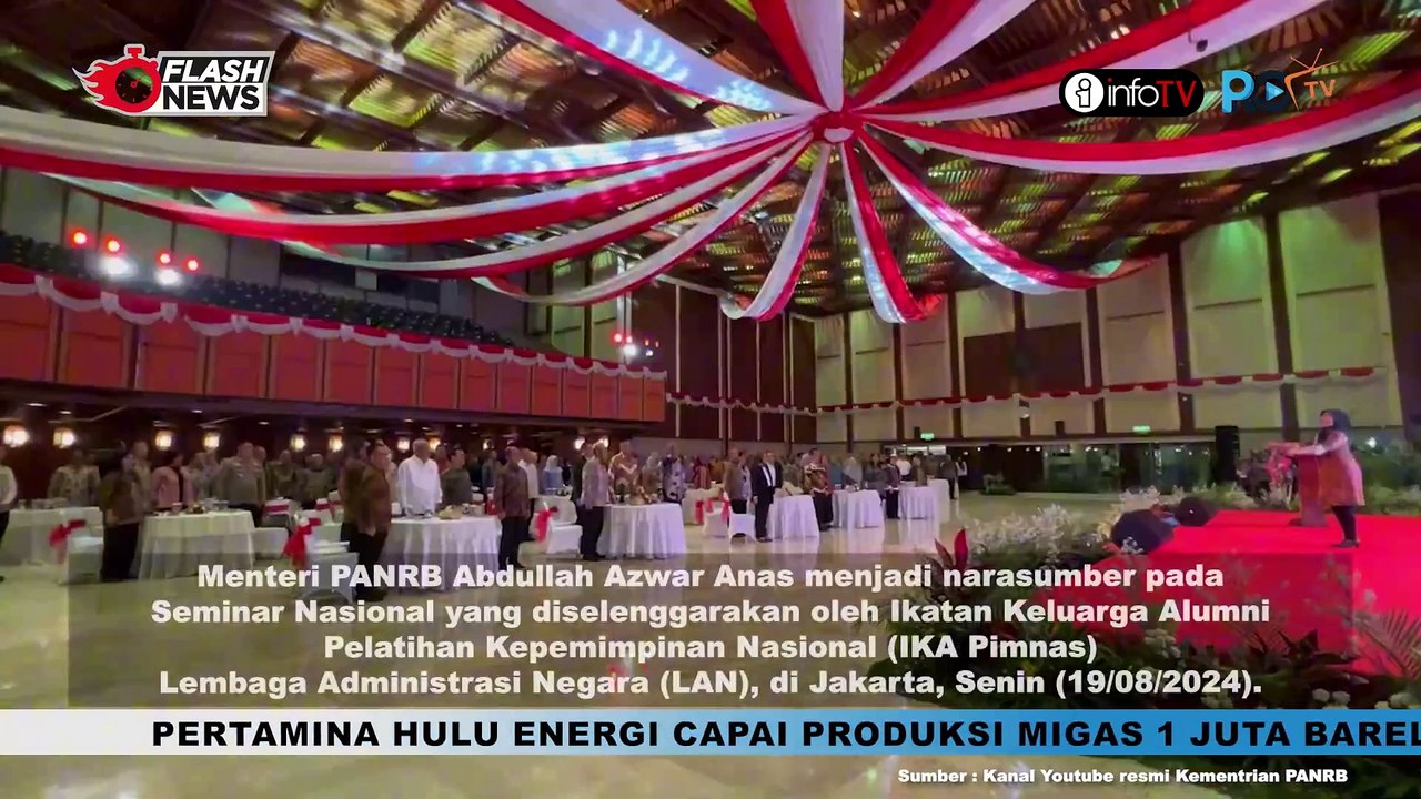 MENTERI PANRB GELORAKAN PELAYANAN PUBLIK DIGITAL DALAM SEMINAR NASIONAL IKA PIMNAS