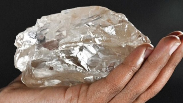 Le deuxième plus gros diamant au monde découvert au Botswana