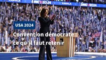 Présidentielle américaine : ce qu’il faut retenir de la convention démocrate