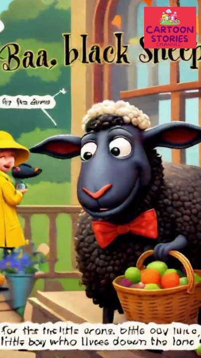 Baa Baa Black Sheep Song | Nursery Rhymes | Cartoon Stories Channel