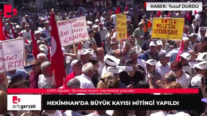 Hekimhan’da büyük kayısı mitingi yapıldı | Haber: Yusuf DURDU 