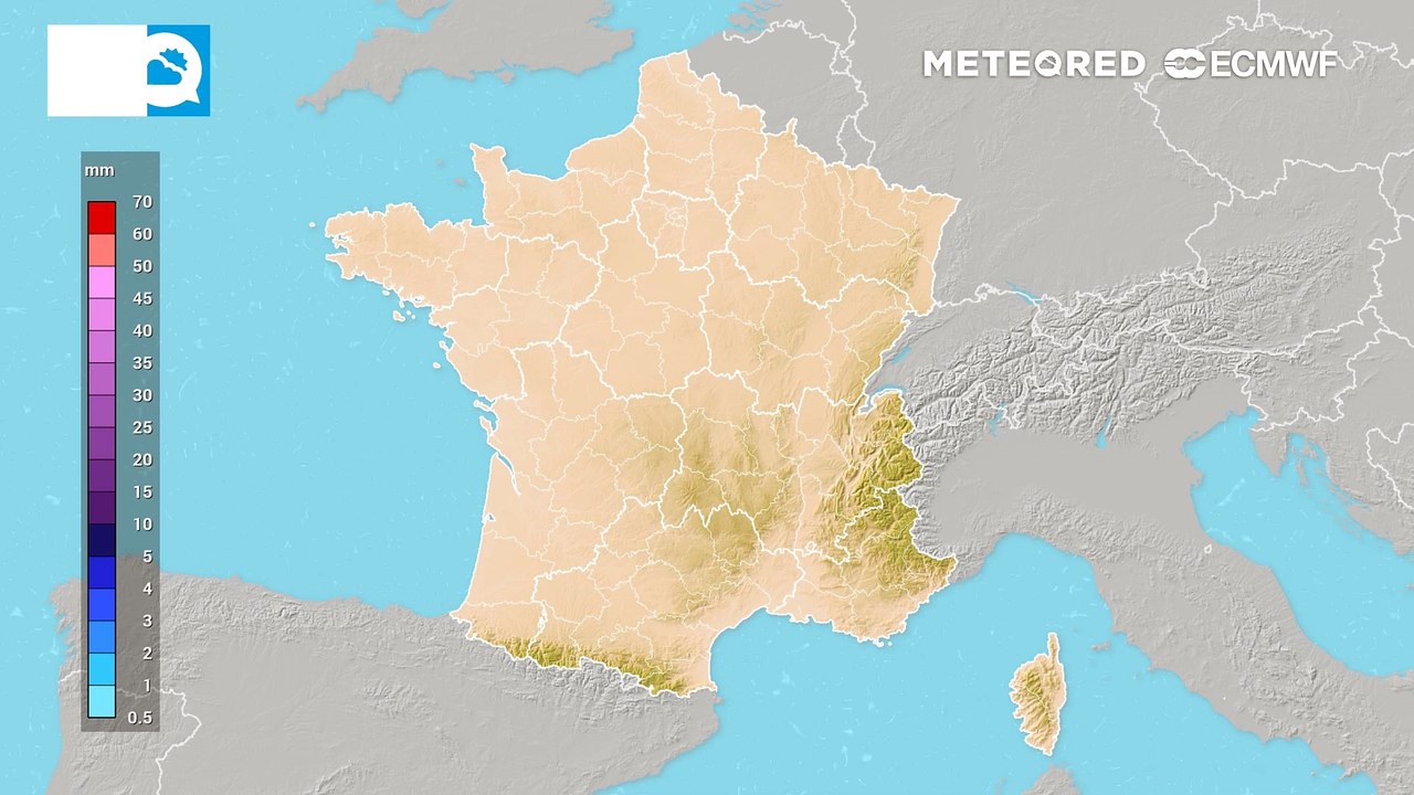 Fortes pluies et orages violents en France !