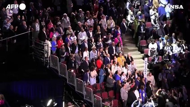 Chicago, Kamala Harris e' ufficialmente la candidata Dem alle presidenziali