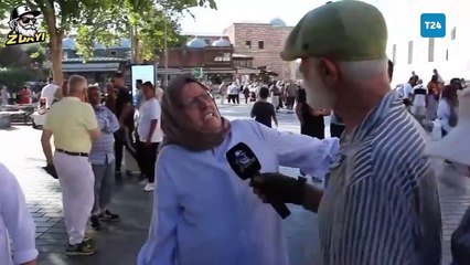 sokak röportajında konuşan bir vatandaş: Diyanet olmuş ihanet