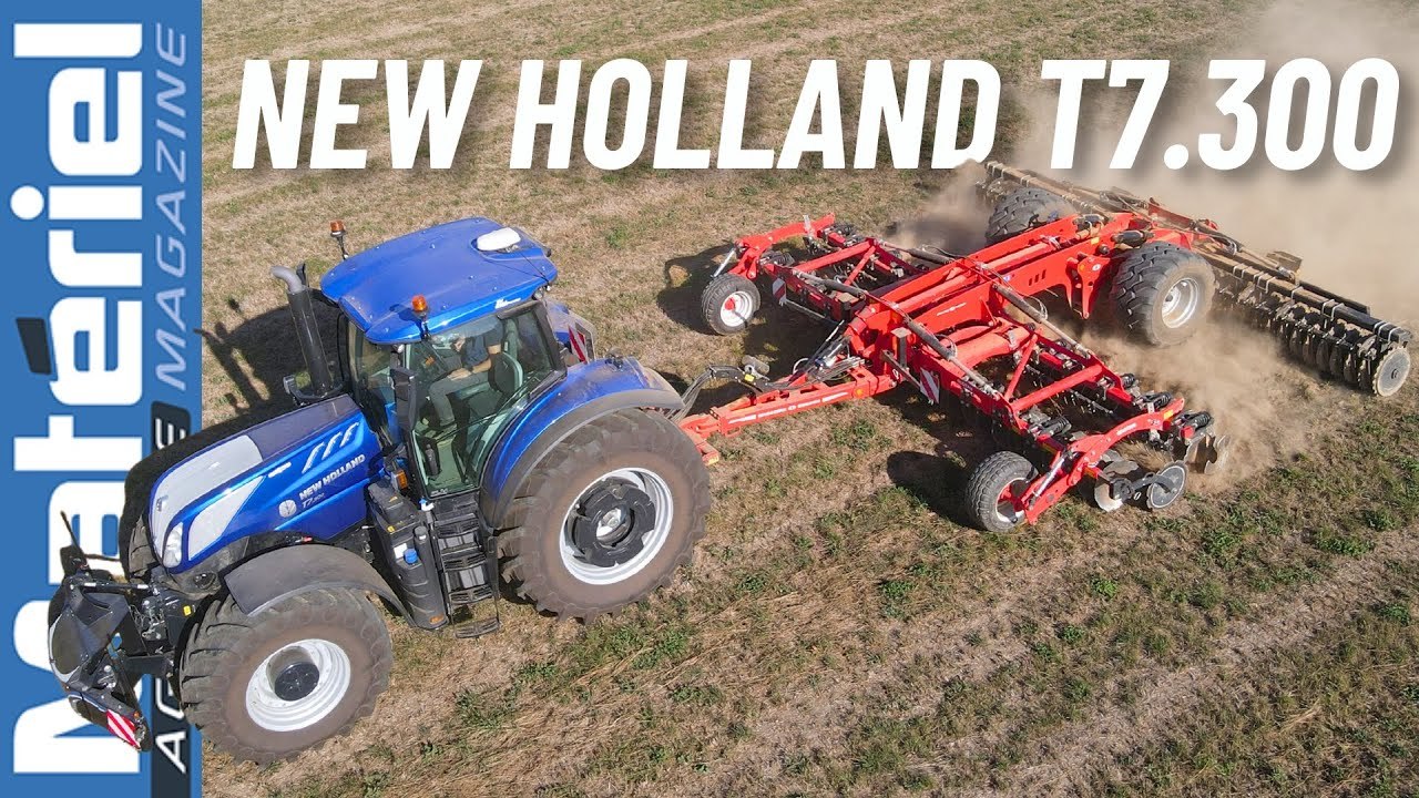 Essai tracteur New Holland T7.300 : une classe au-dessus