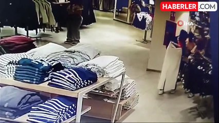 Nissara AVM'de hırsızlık kamerada