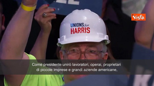 Kamala Harris: Unir? operai lavoratori e aziende per creare posti di lavoro