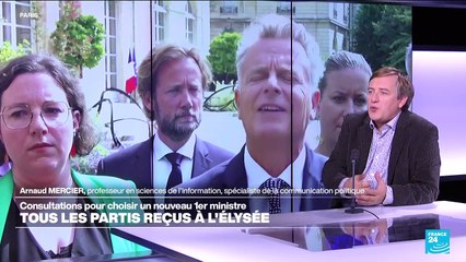 Tous les partis sont reçus à l'Élysée : qui sera nouveau Premier ministre ?