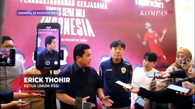 Kata Ketum PSSI Erick Thohir usai Timnas Indonesia Dapat Gelontoran Dana Rp80 Miliar