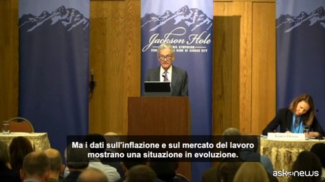 Fed, Powell: ? giunto il momento di adeguare la politica monetaria