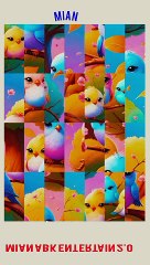 Beautiful Birds in Art Tiles