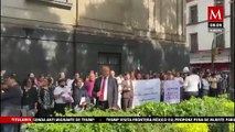 Manifestación contra reforma judicial ingresa a Suprema Corte tras dos años de puertas cerradas