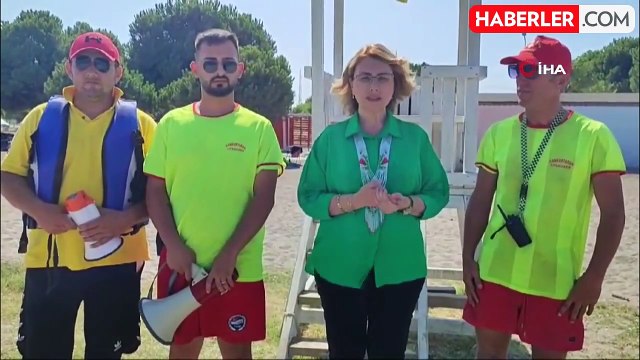 Yalova'da deniz simidiyle akıntıda sürüklenen çocuğu kurtaran ekip o anları anlattı