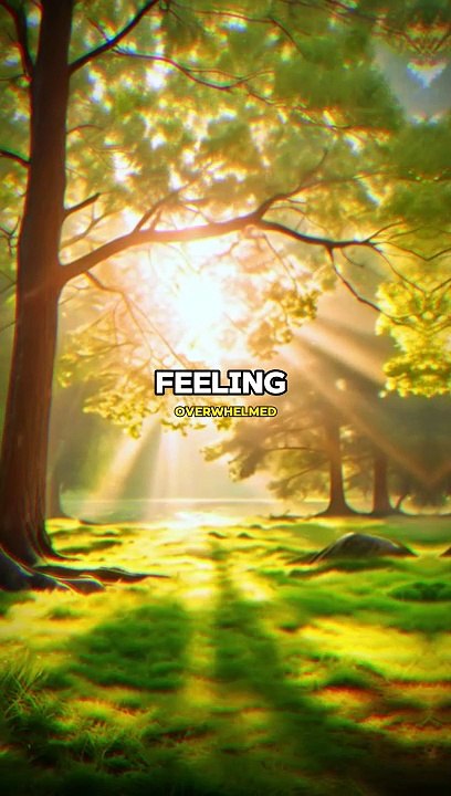 Feeling overwhelmed? spirituality