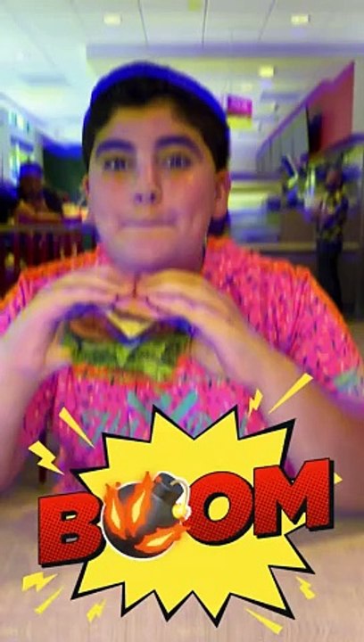 BOOM!  Or DOOM! ☠️ #food #chicken #father #son #family #fun #bigjustice #boom