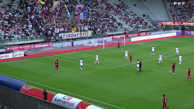 J2 I AS Nancy Lorraine vs US Concarneau en replay (3-0) I National FFF 2024-2025